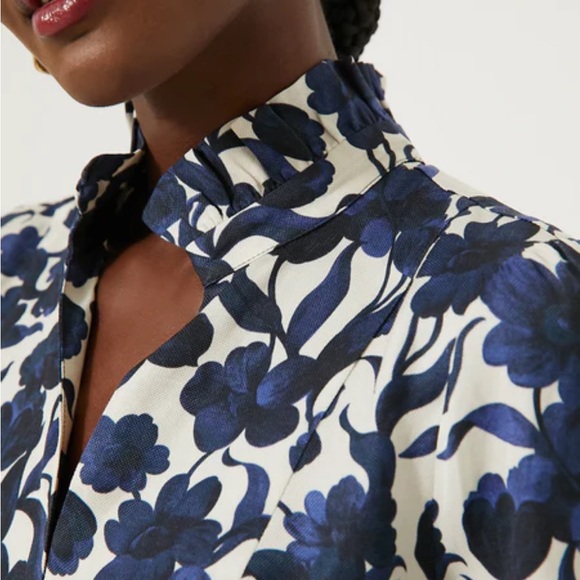 Tuckernuck Blue Poppy Palmerston Dress XS - Picture 4 of 10